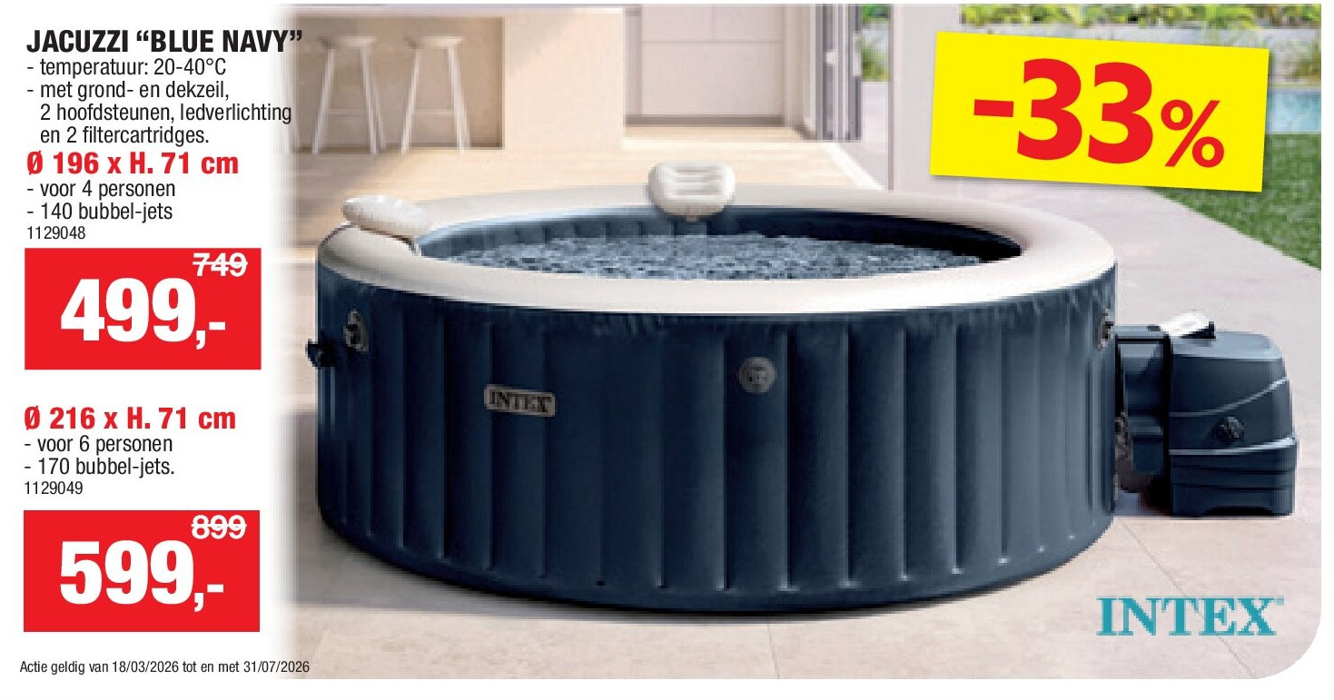JACUZZI “BLUE NAVY”