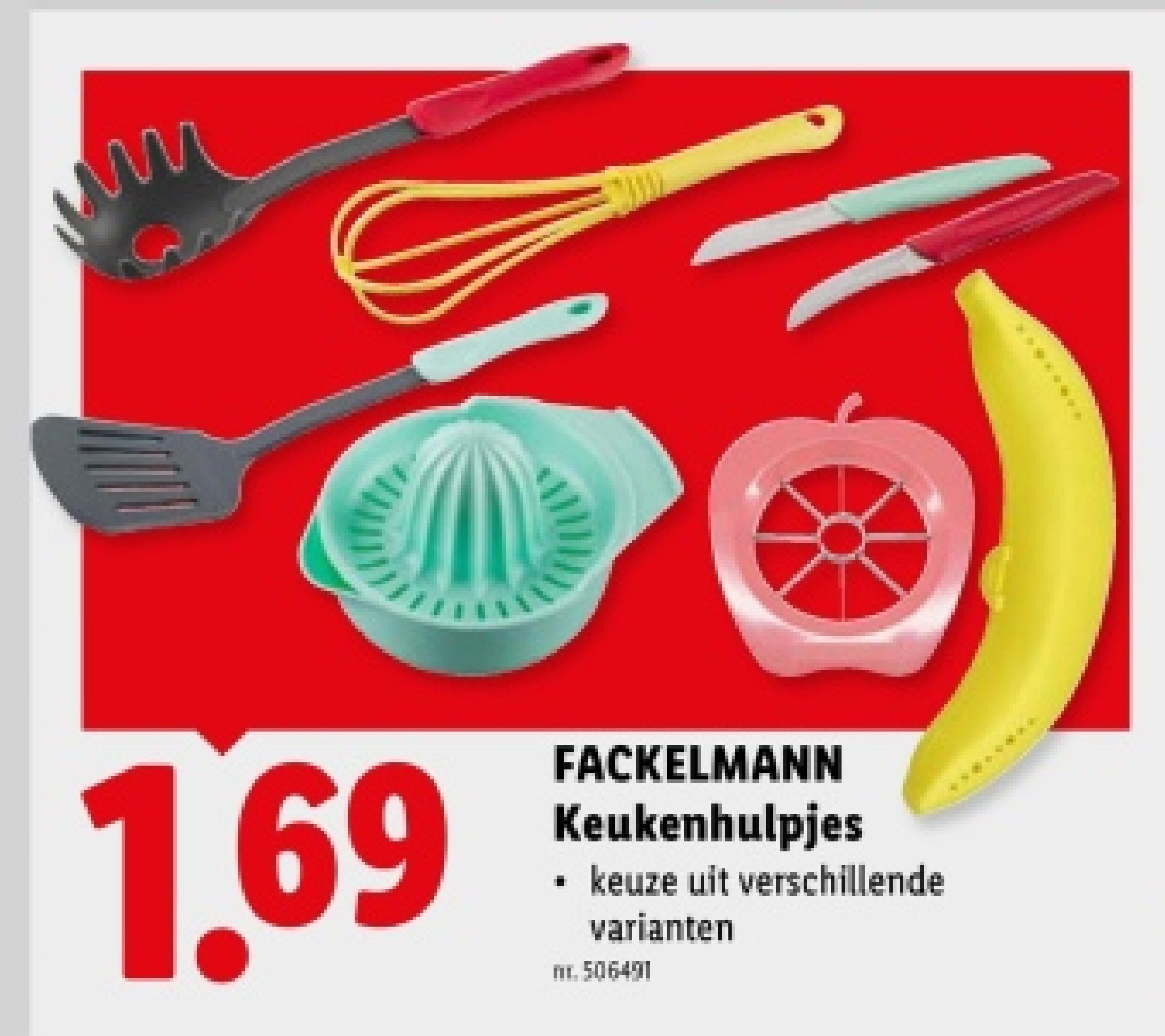 FACKELMANN Keukenhulpjes