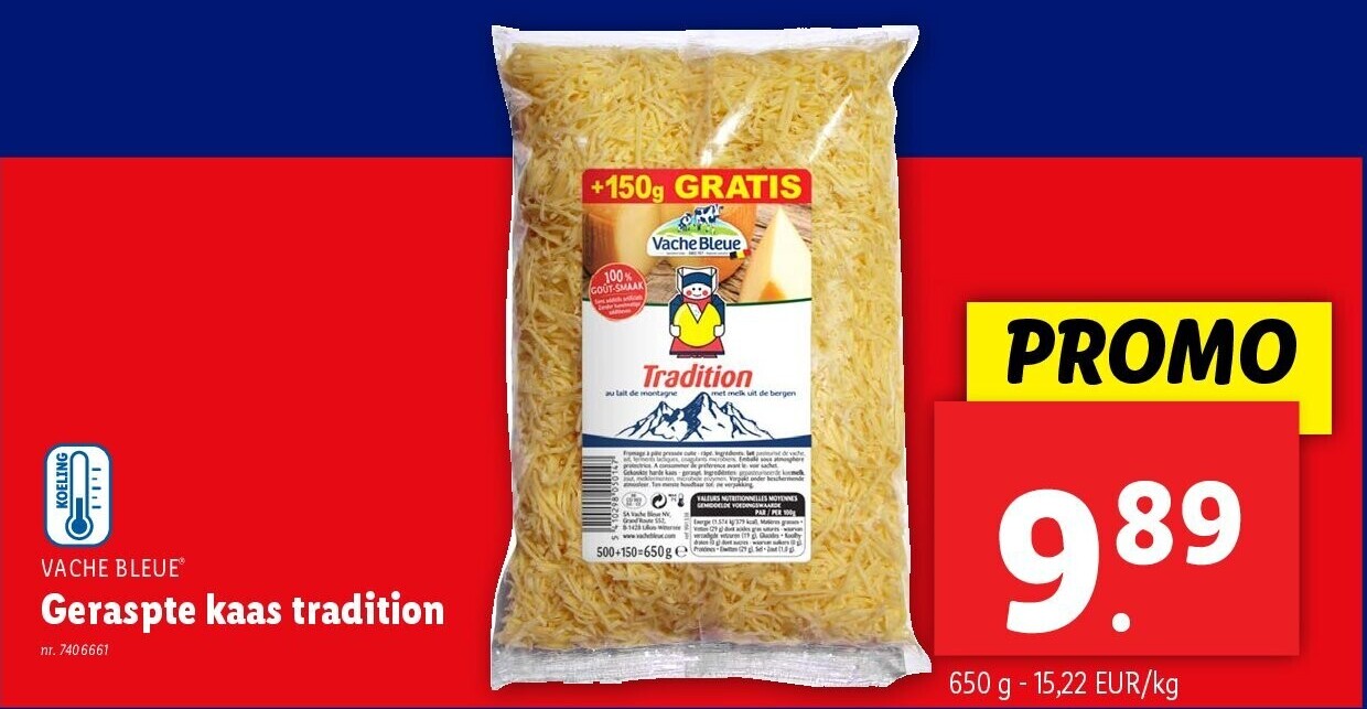 Geraspte kaas tradition