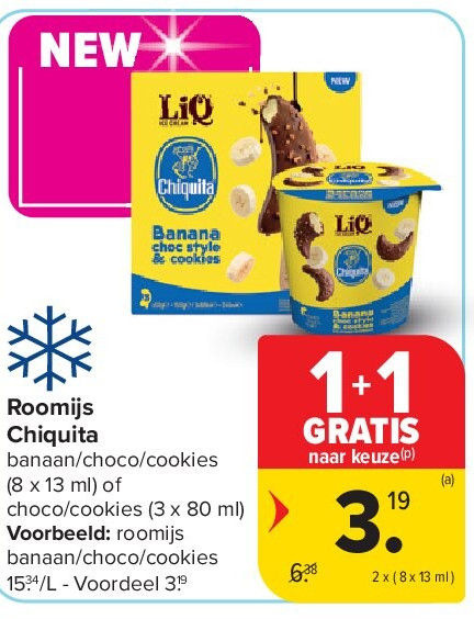 Roomijs Chiquita