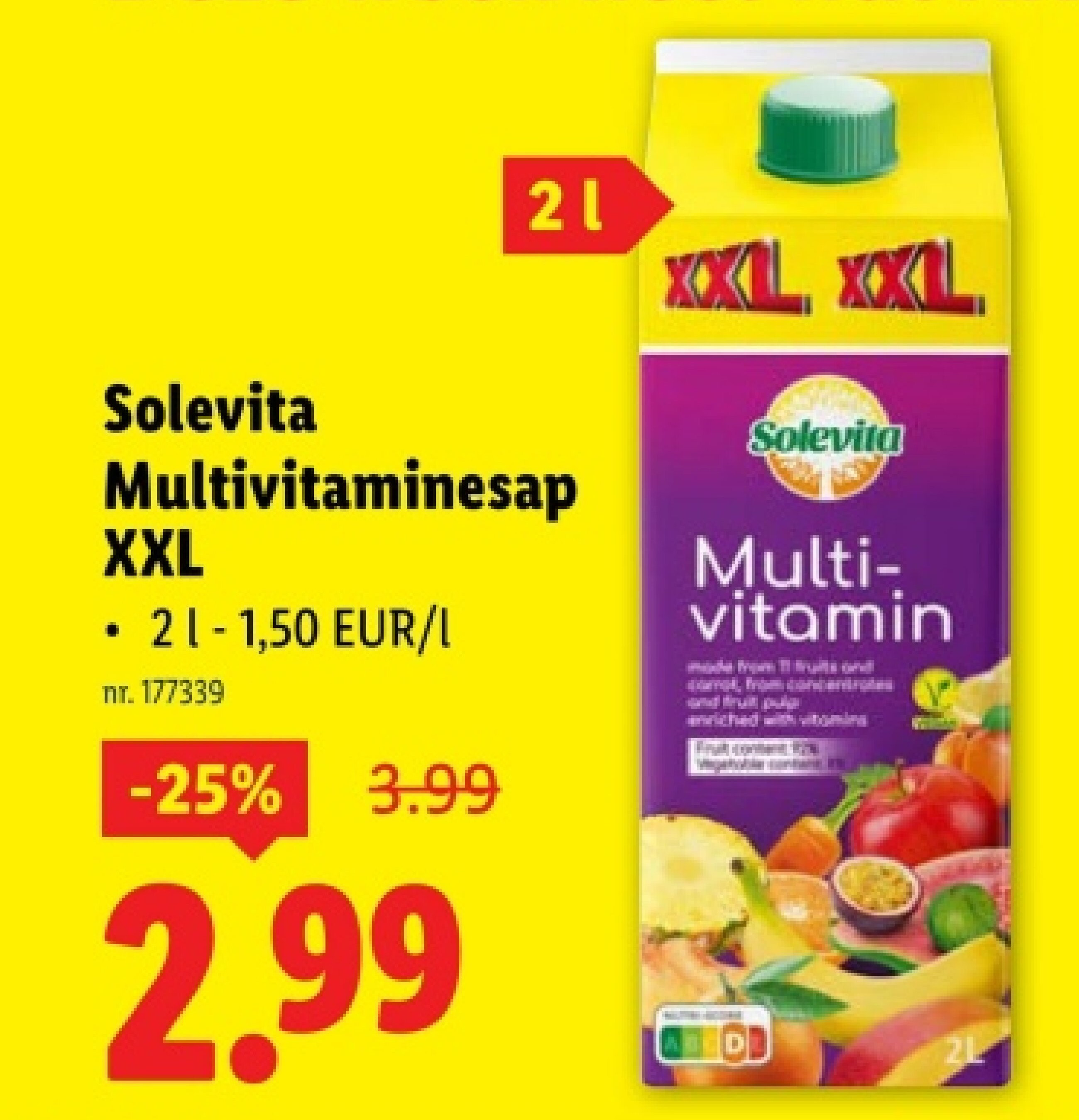 Multivitaminesap XXL