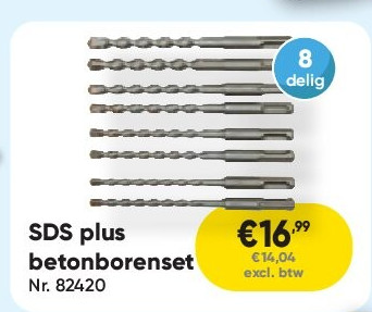 SDS plus betonborenset