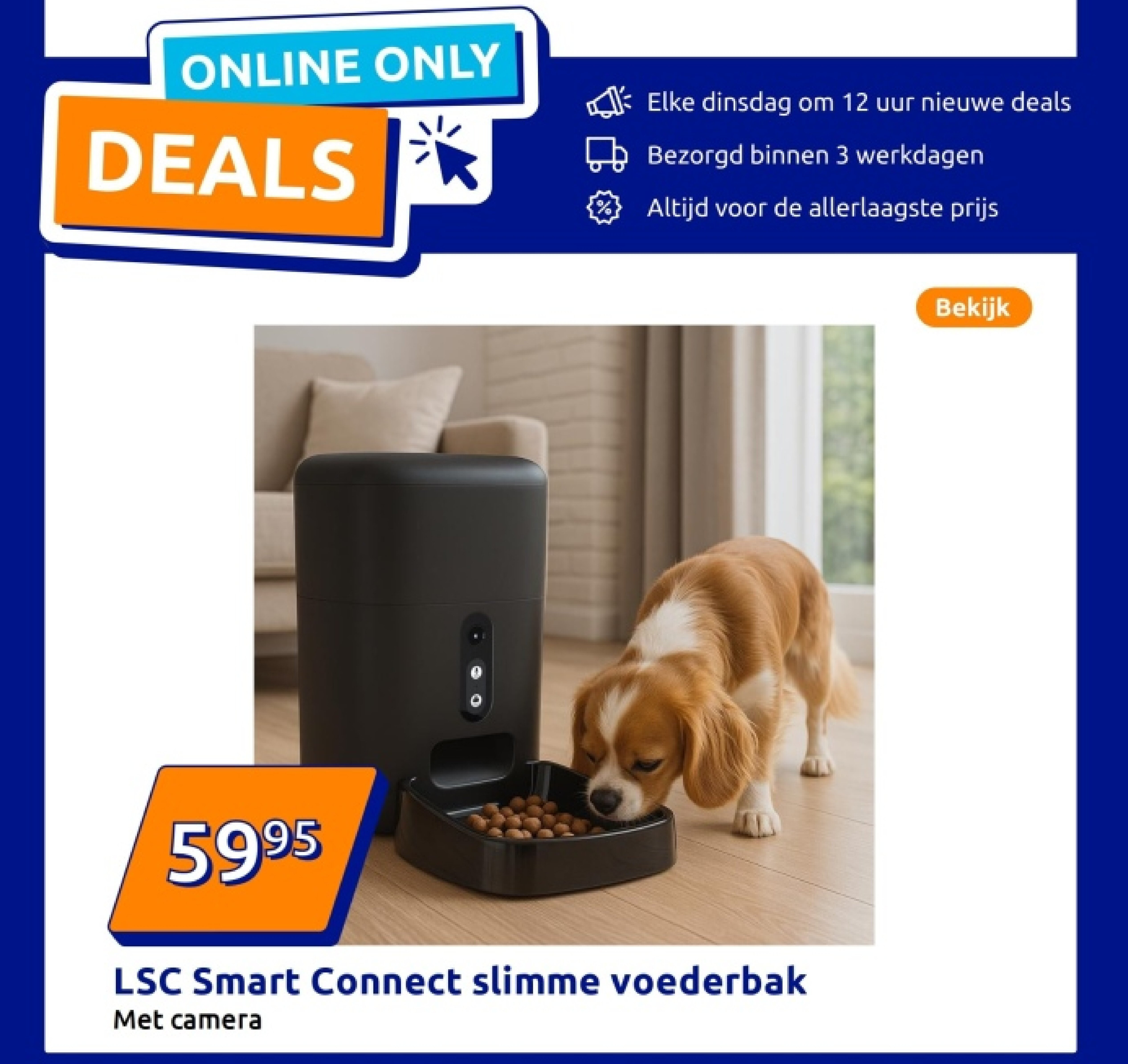 LSC Smart Connect slimme voederbak