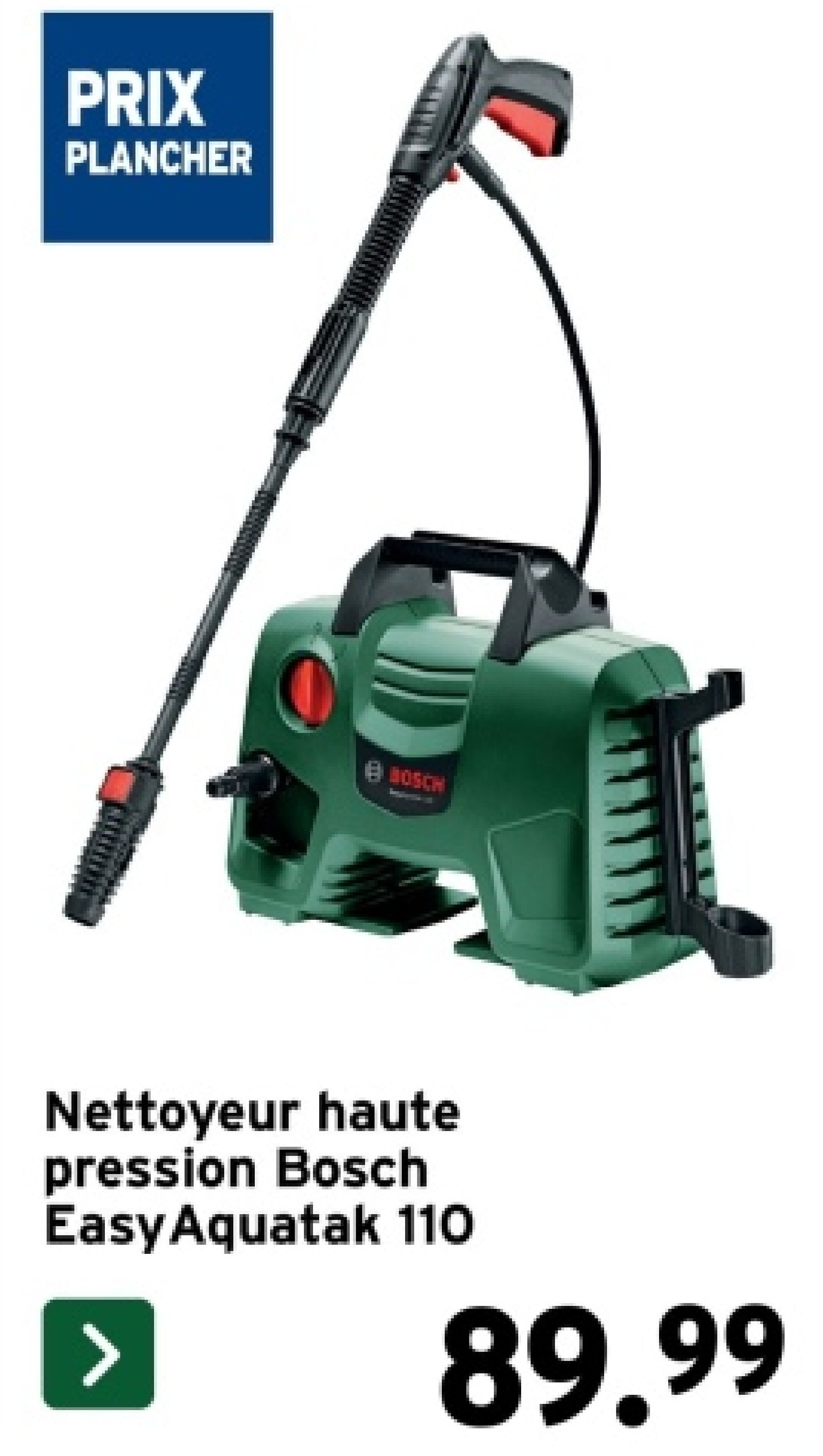 Nettoyeur haute pression Bosch EasyAquatak 110