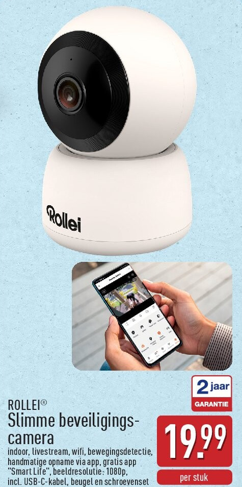 Slimme beveiligings­­­ camera