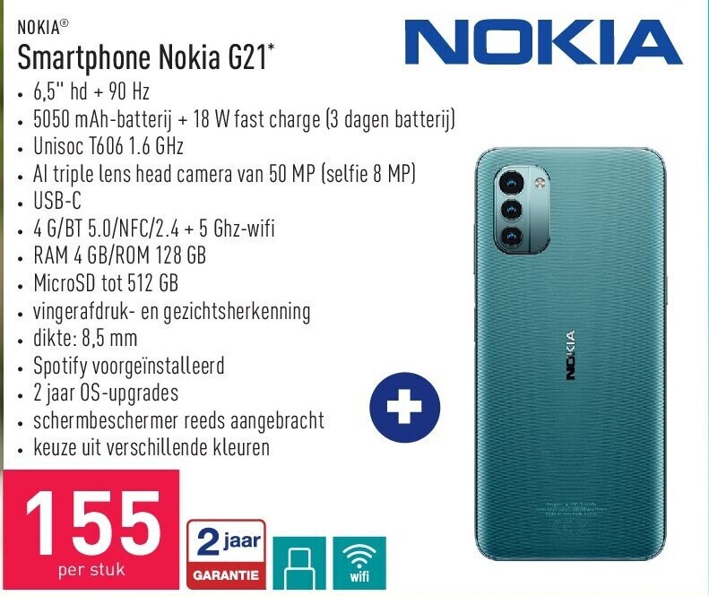 Smartphone Nokia G21