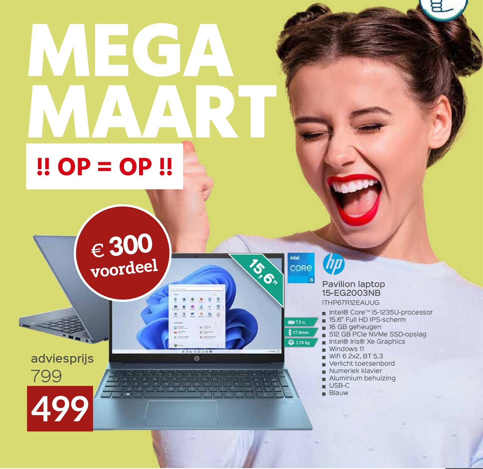 HP Pavilion laptop 15-EG2003NB ITHP67R12EAUUG