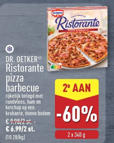 Ristorante pizza barbecue