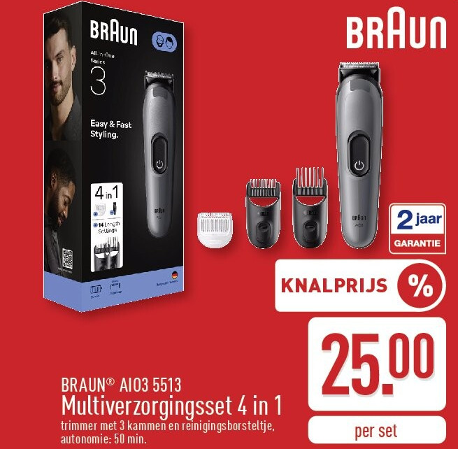 Multiverzorgingsset 4in 1