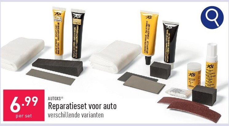 Reparatieset voor auto