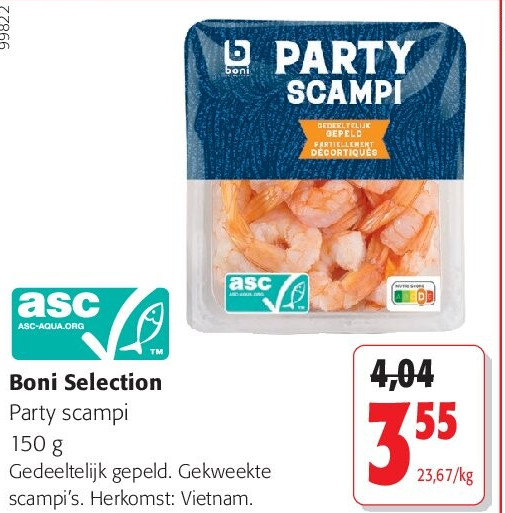 Boni Selection Party scampi 150 g