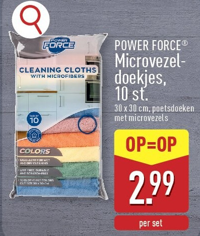 Microvezel doekjes, 10st.