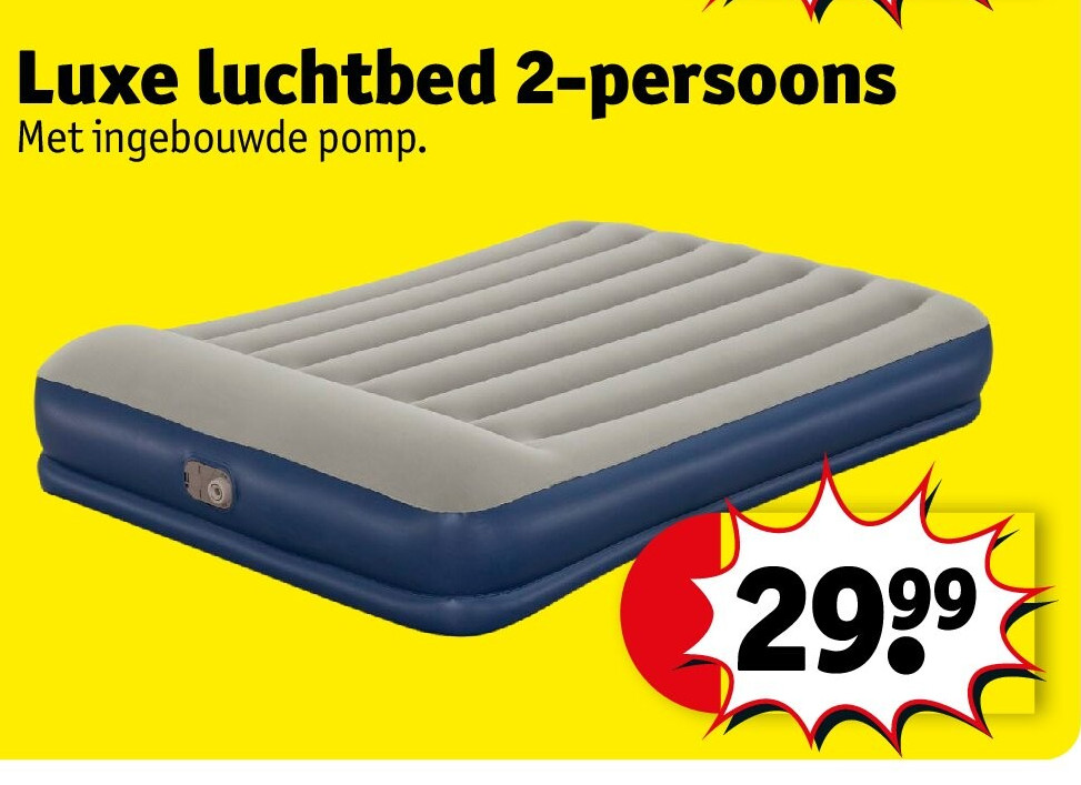 Luxe luchtbed 2-persoons