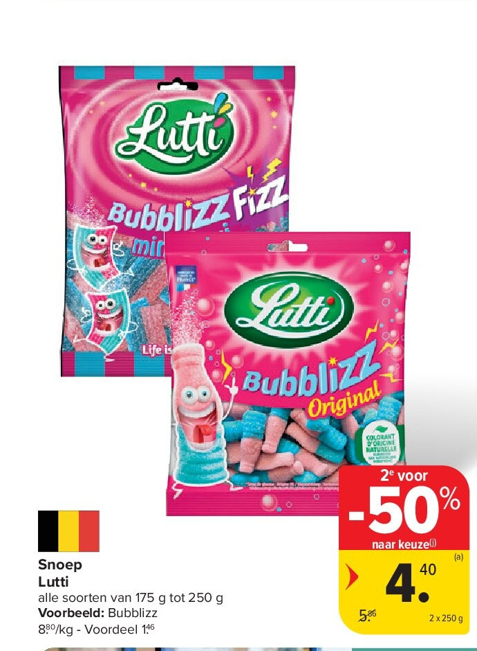 Snoep Lutti