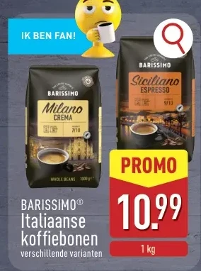 Italiaanse koffiebonen