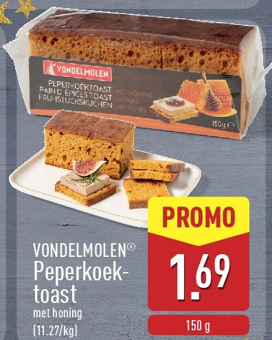 Peperkoek­ toast