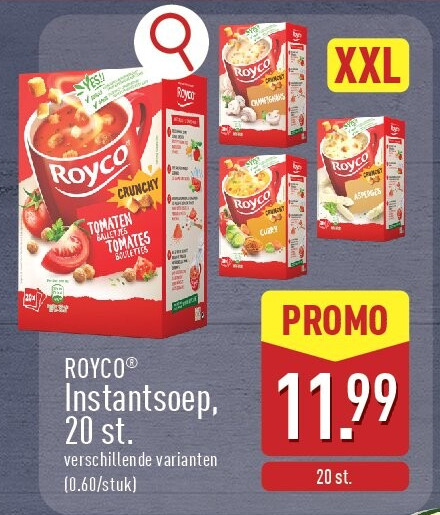 Instantsoep, 20st.