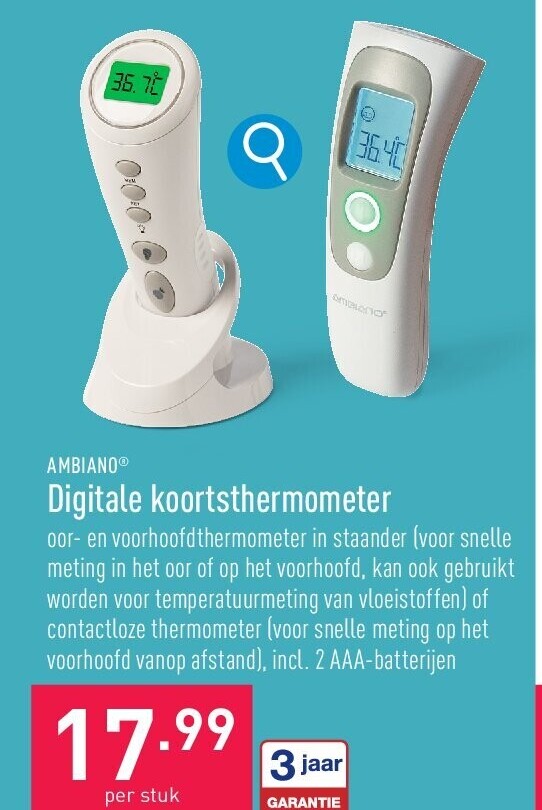 Digitale koortsthermometer