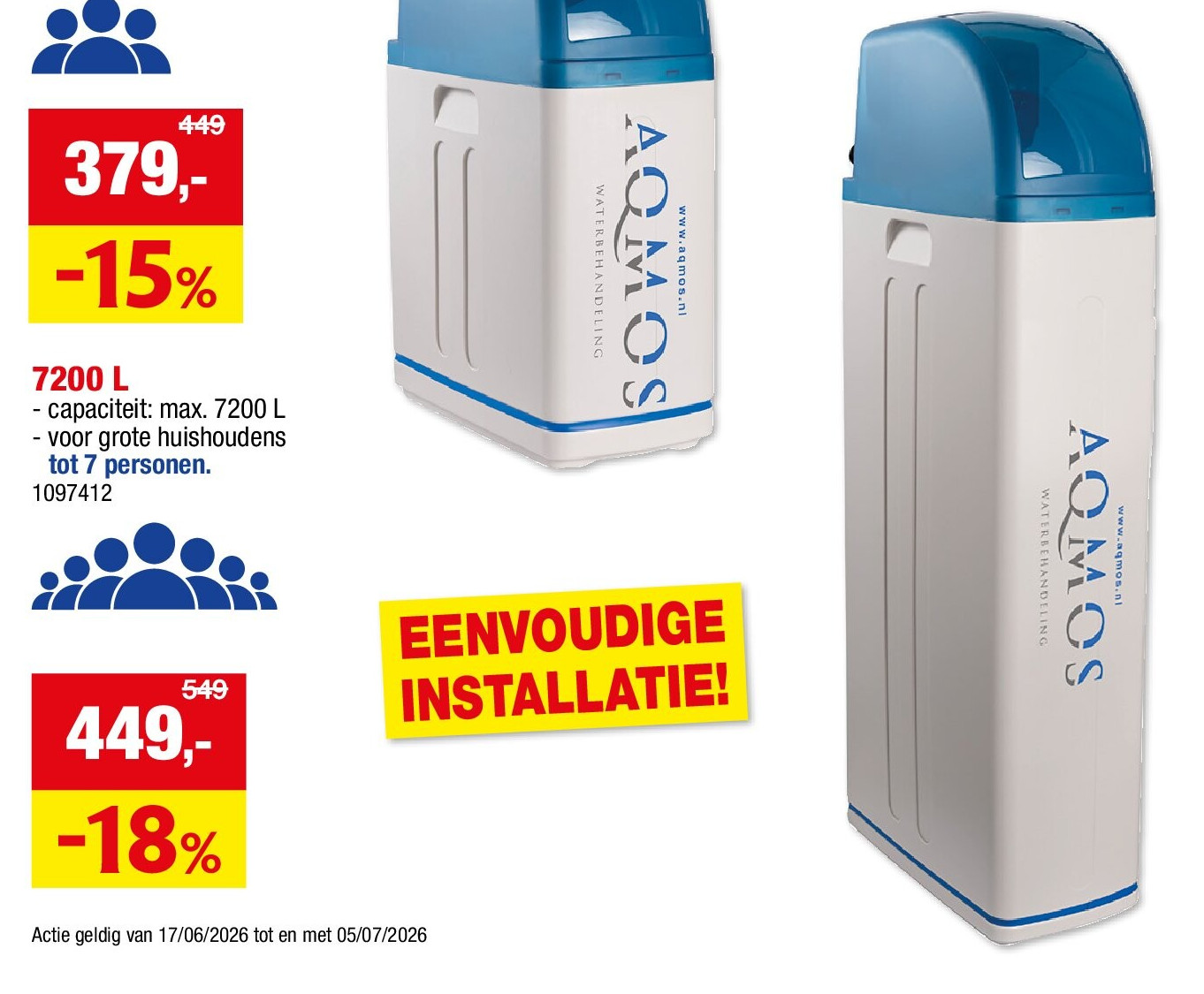 WATERONTHARDERS 7200 L