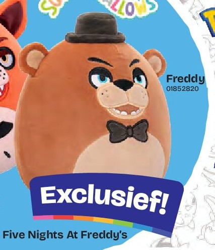 Squishmallows Five Nights At Freddy’s 20cm groot! Freddy