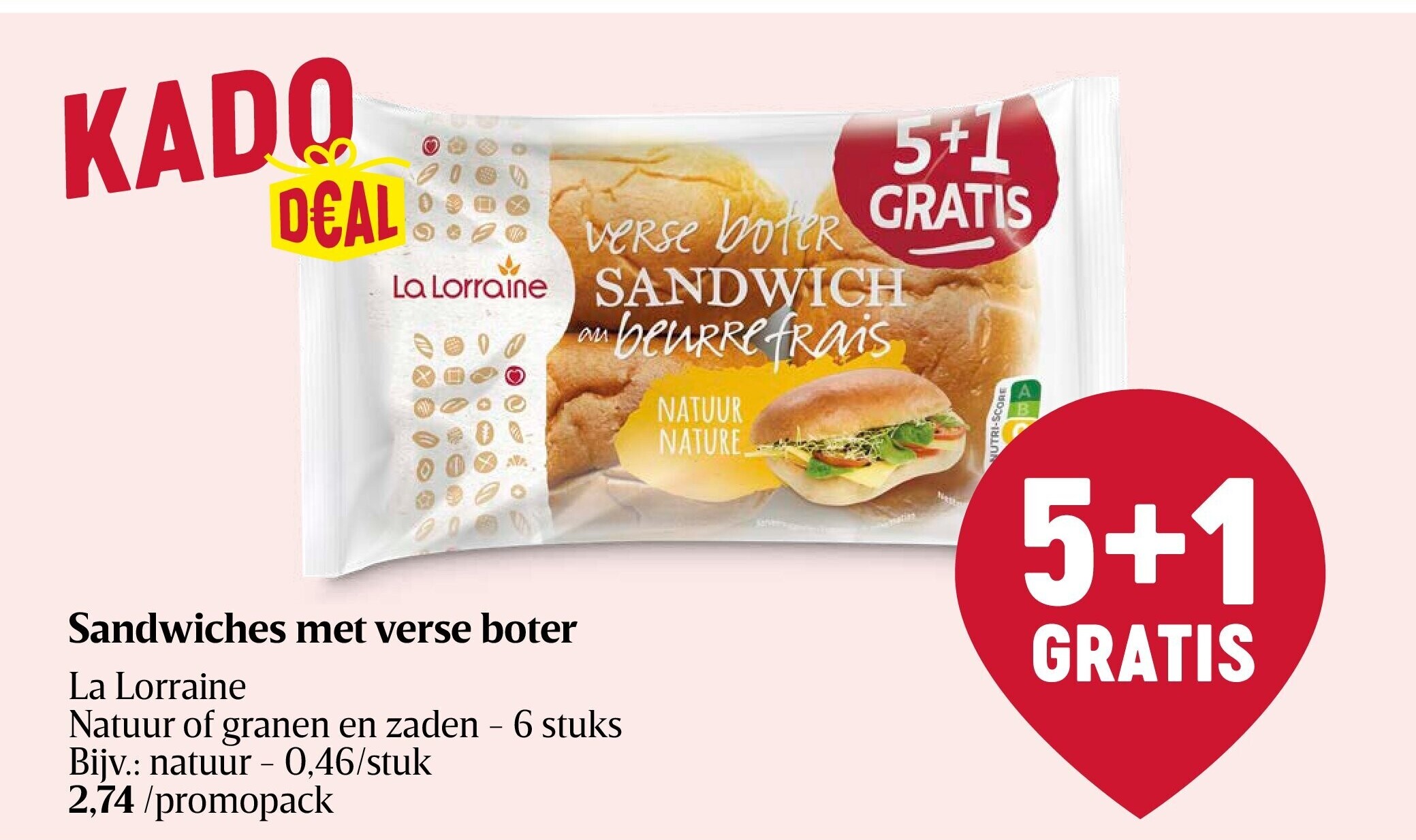 Sandwiches met verse boter
