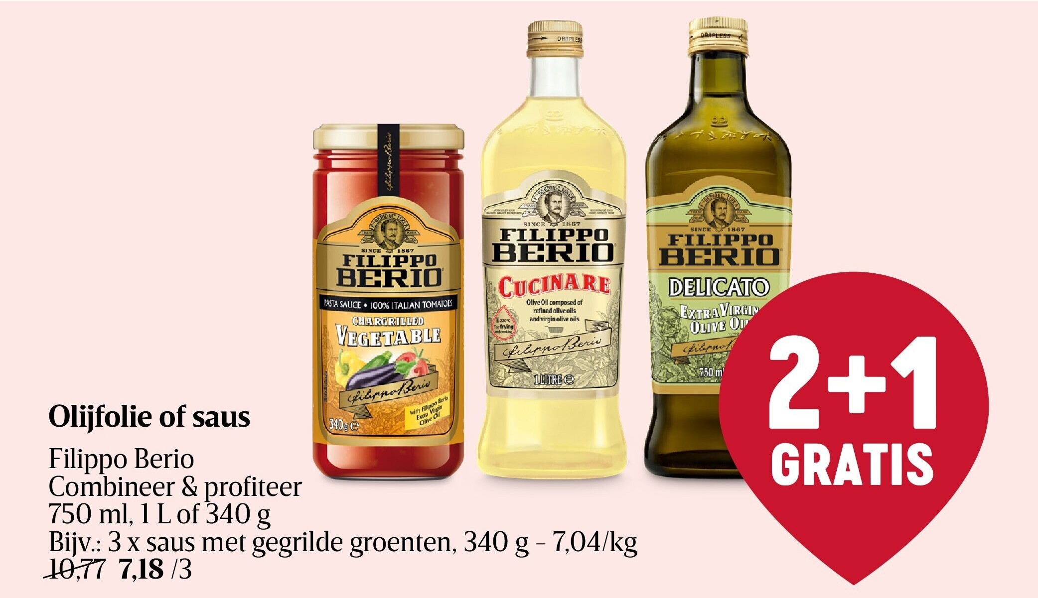 Olijfolie of saus