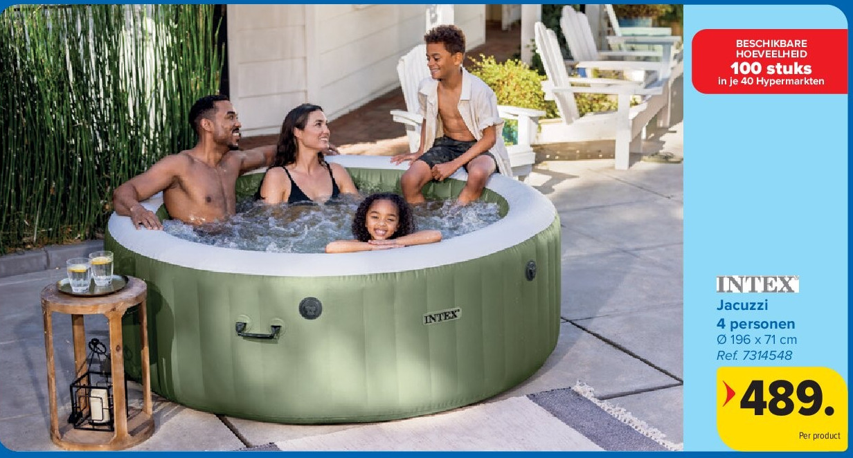 Jacuzzi 4 personen