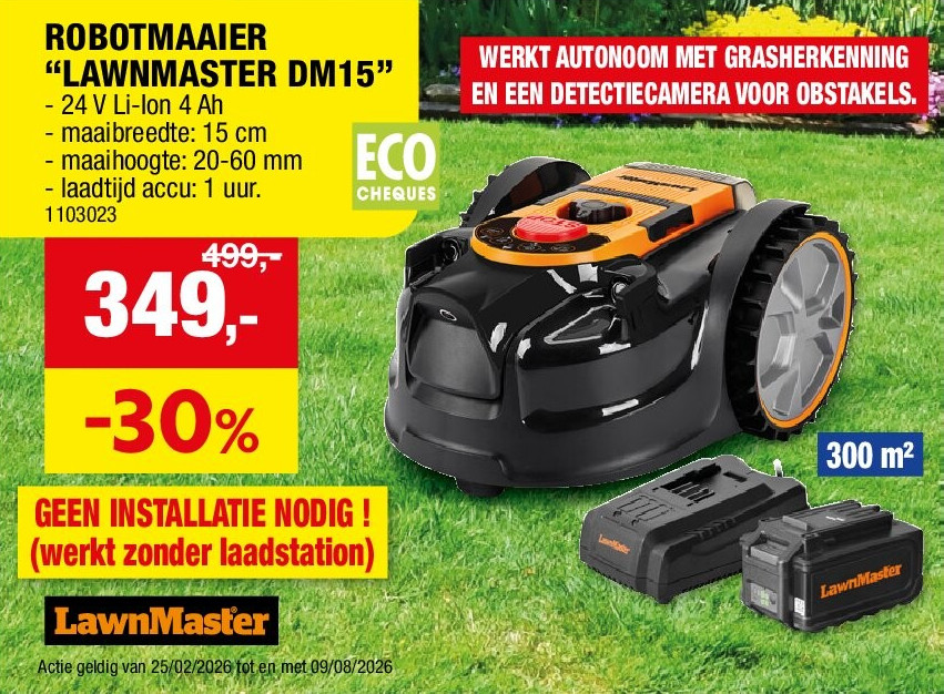 ROBOTMAAIER “LAWNMASTER DM15”