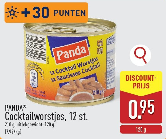 Cocktailworstjes, 12st.