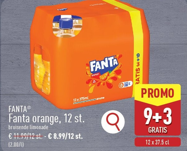 Fanta orange, 12st.