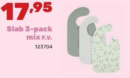 Slab 3-pack mix F.V.