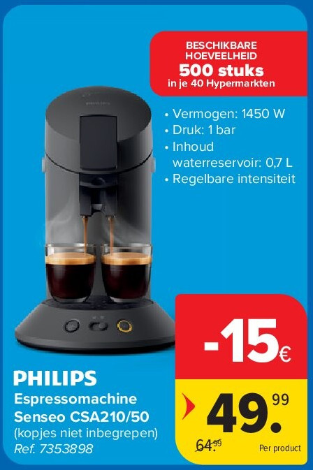 Espressomachine Senseo CSA210/50