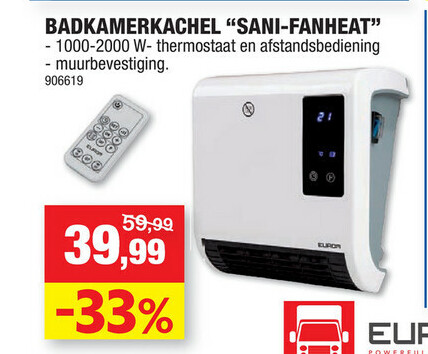 BADKAMERKACHEL "SANI-FANHEAT"