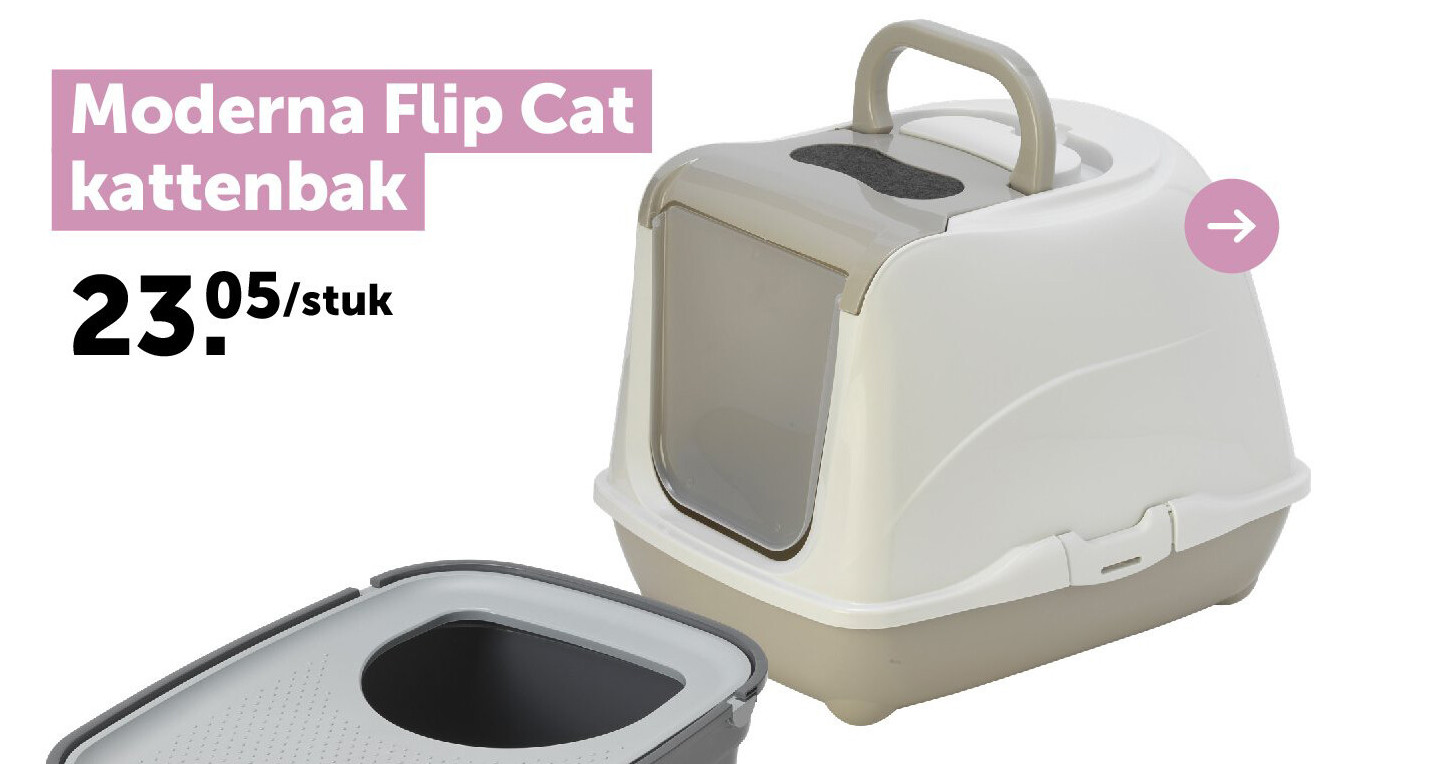 Moderna Flip Cat kattenbak