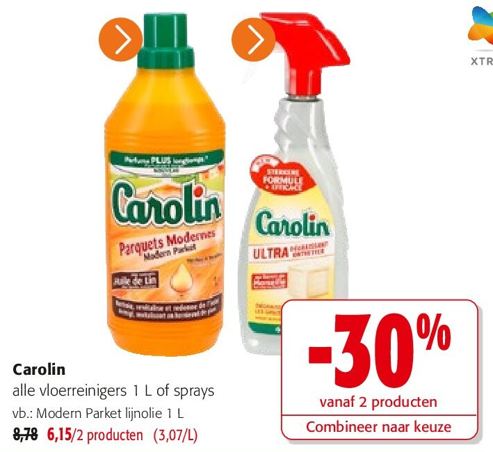 Carolin alle vloerreinigers 1 L
