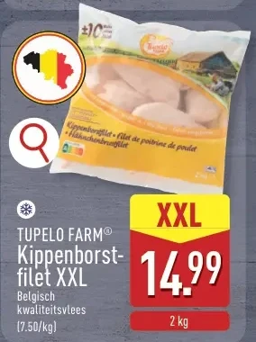 Kippenborst- filet XXL