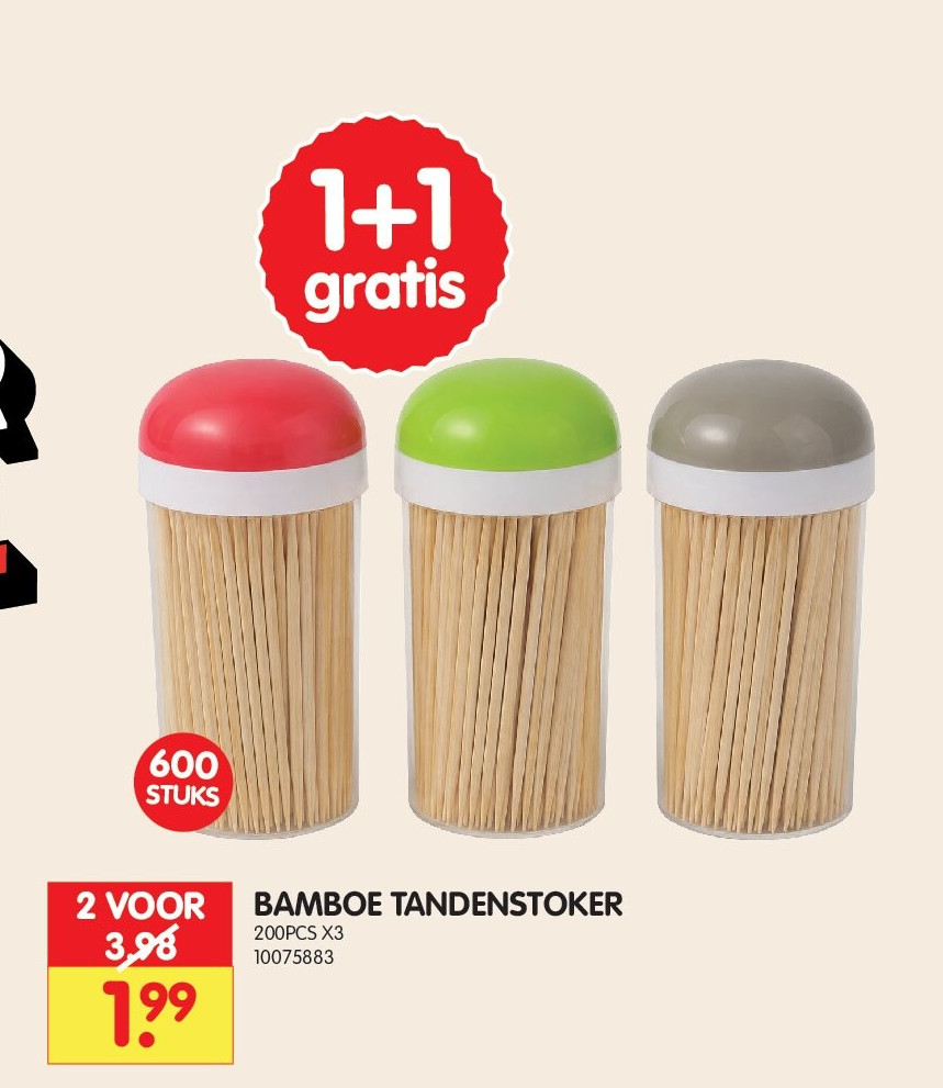 BAMBOE TANDENSTOKER
