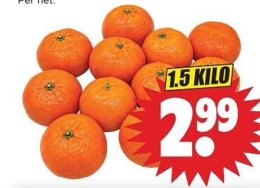 Grote mandarijnen