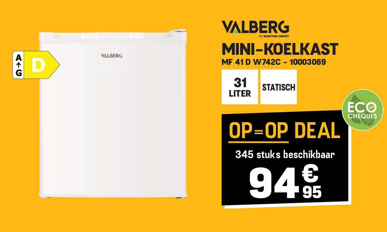 MINI-KOELKAST MF 41 D W742C