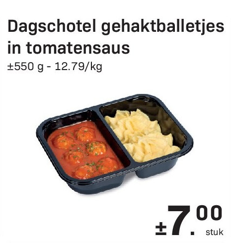 Dagschotel gehaktballetjes in tomatensaus