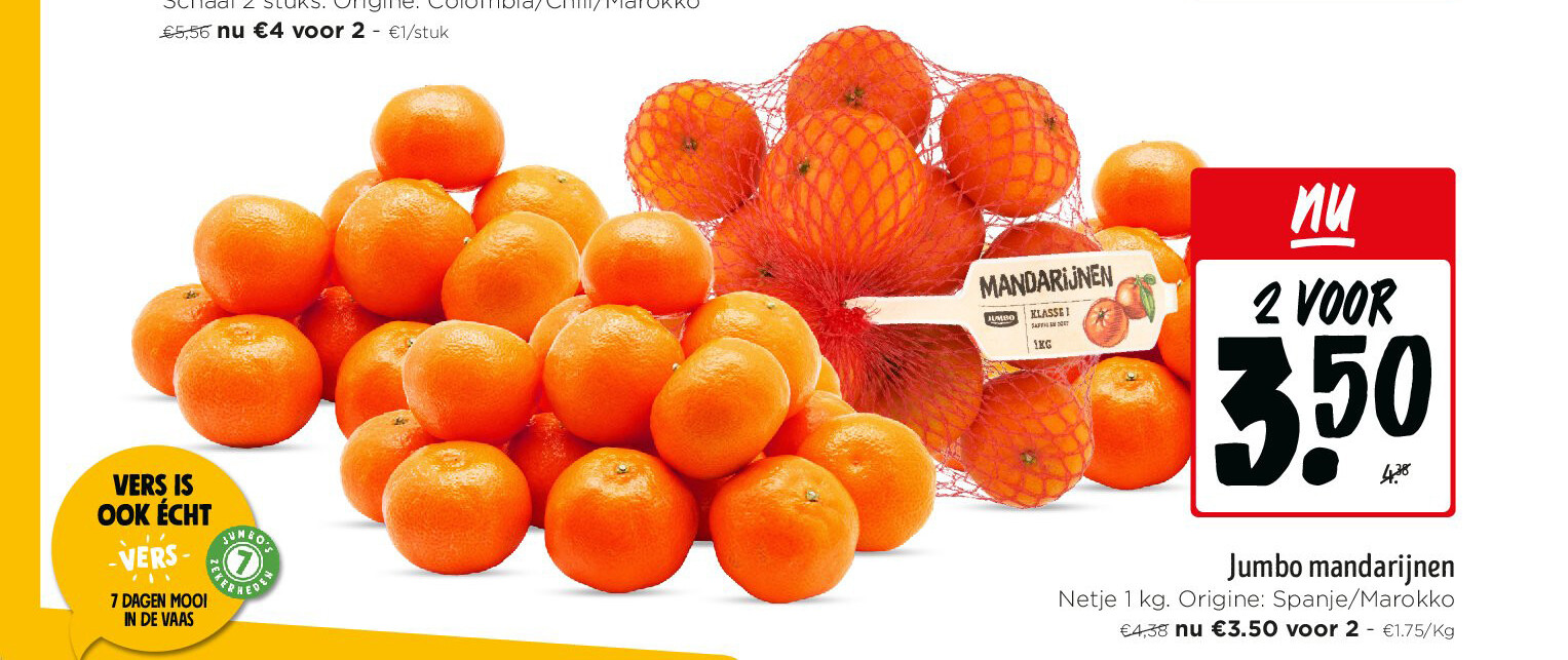 Jumbo mandarijnen