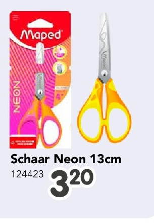 Schaar Neon 13cm
