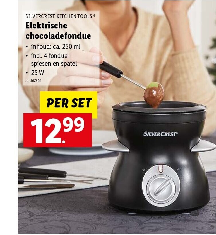 Elektrische chocoladefondue