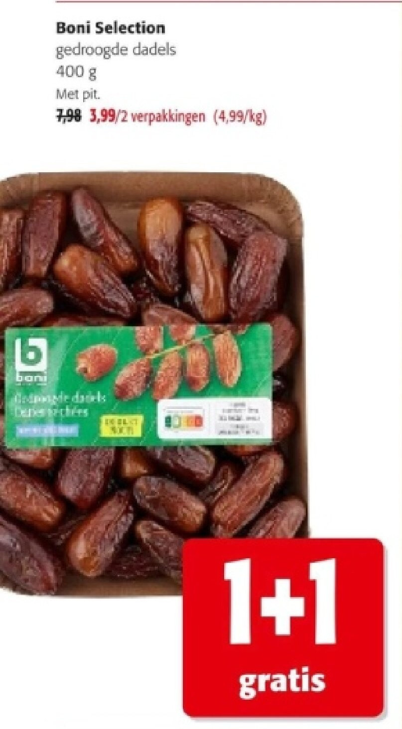 Boni Selection gedroogde dadels 400 g