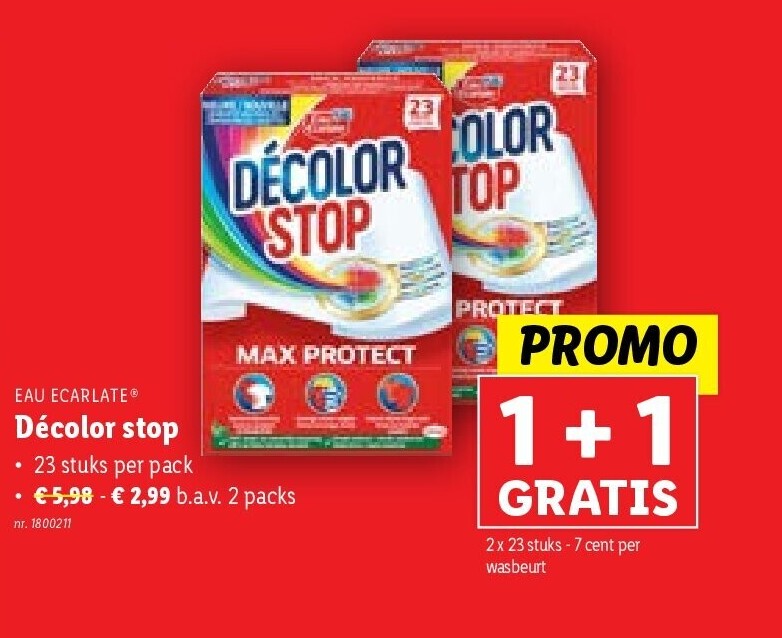 Décolor stop