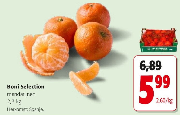 Boni Selection mandarijnen 2,3 kg