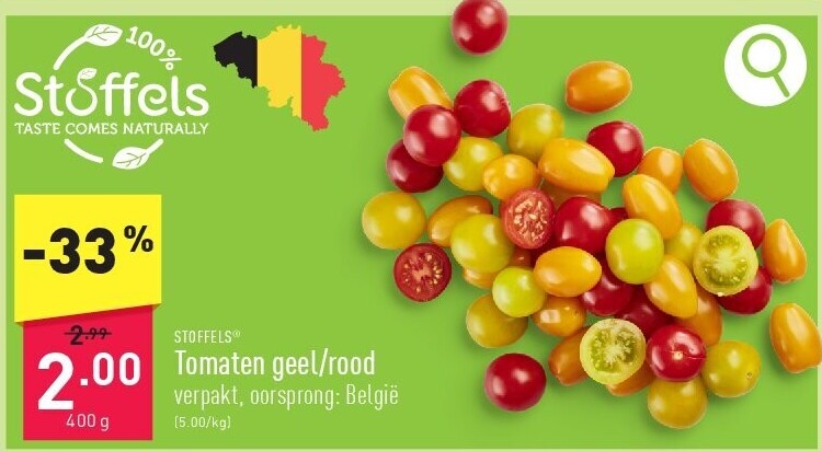 Tomaten geel/rood