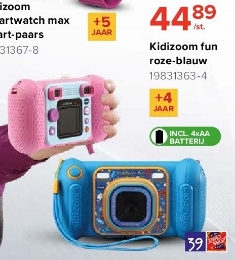 Kidizoom fun roze-blauw