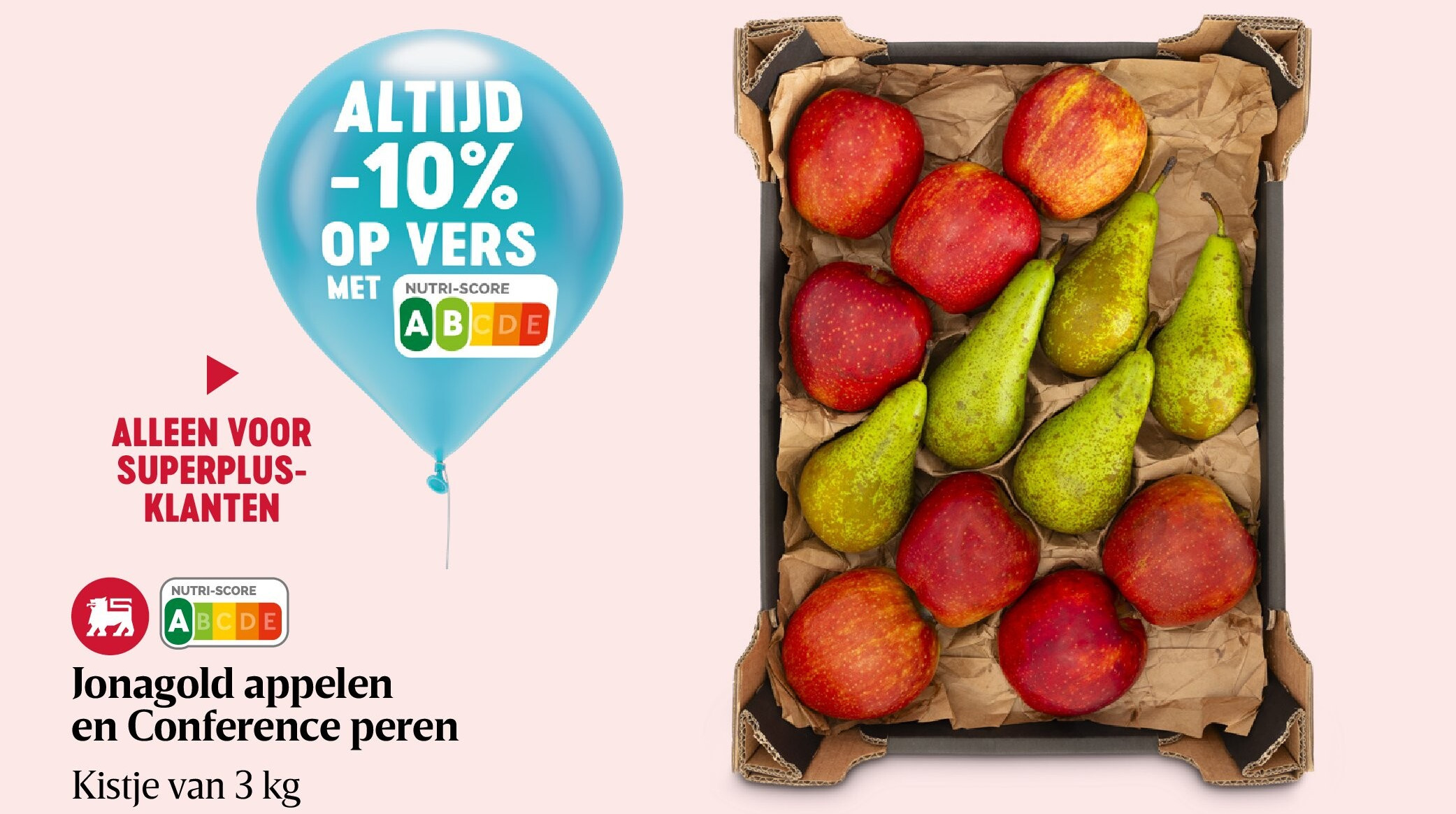 Jonagold appelen en Conference peren