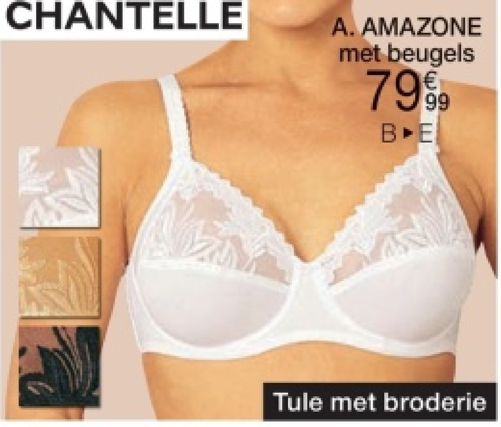 Beha Amazone met beugels
